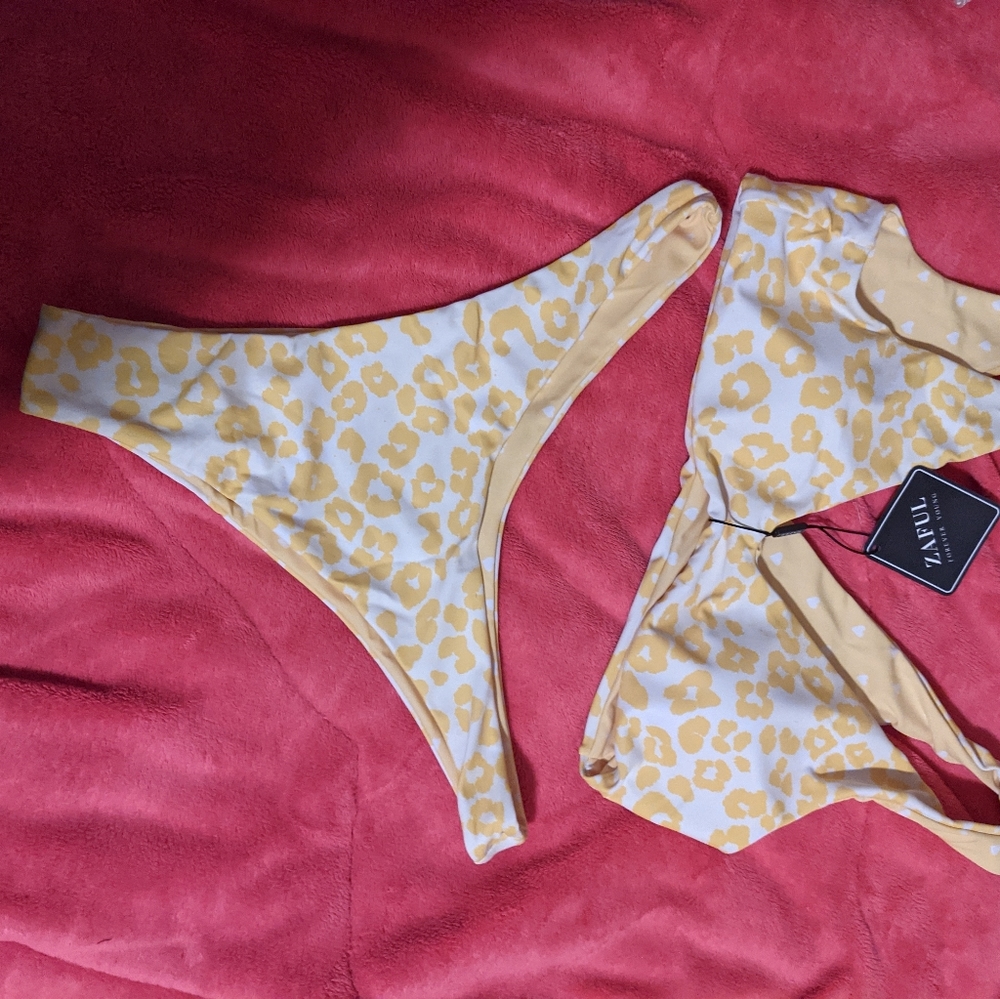 Yellow Reversible Bikini